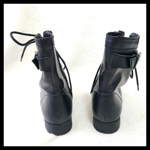 AmericanRag:Size:6M/Black Combat Boots - Picture 4 of 5